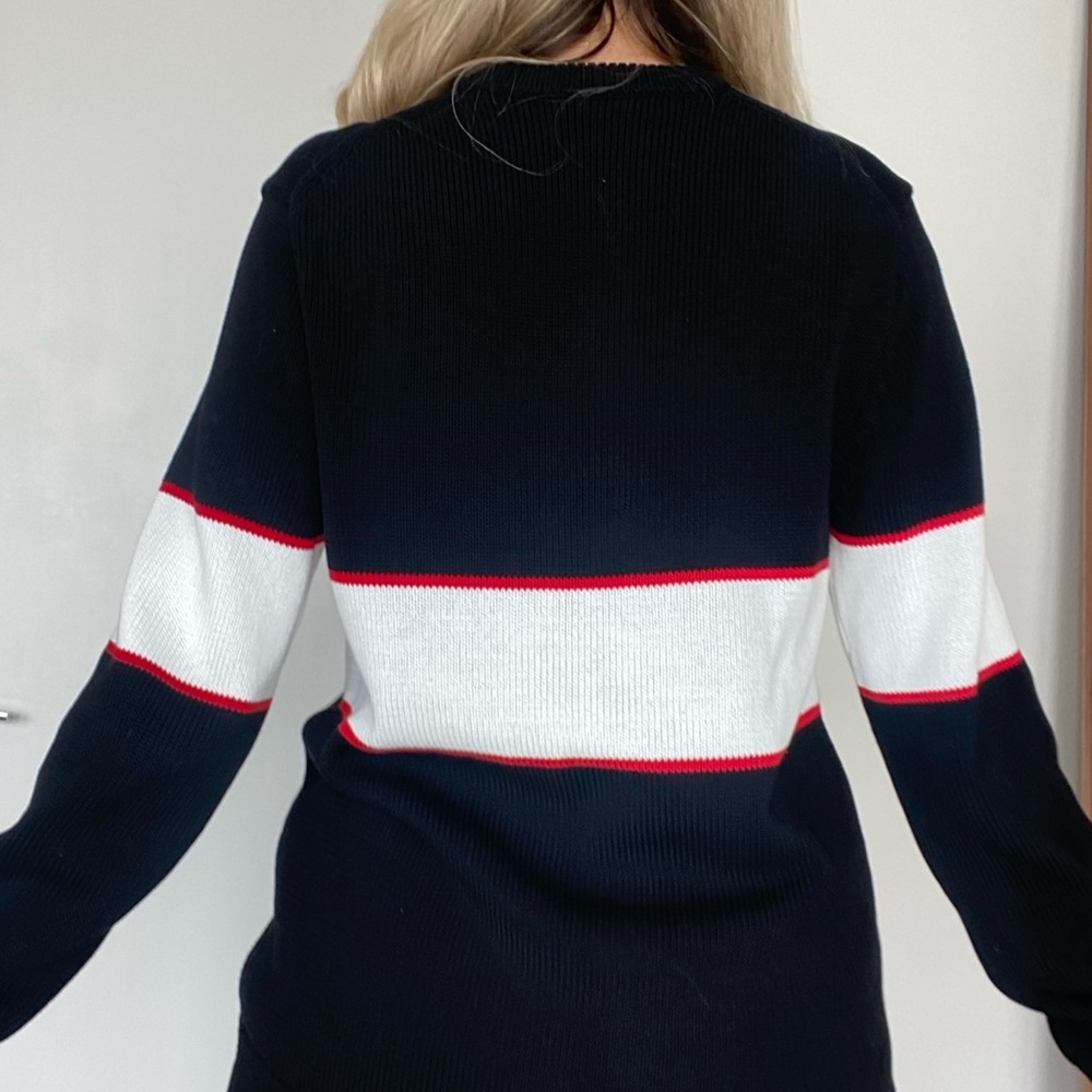 Givenchy | Intarsia Reverse Logo Knit Sweater - Picture 4 of 9